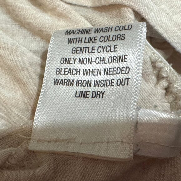 Tunic Shirt with Side Ruching/Back Keyhole, Abstract Sparkles, Heathered Oatmeal - Picture 15 of 15